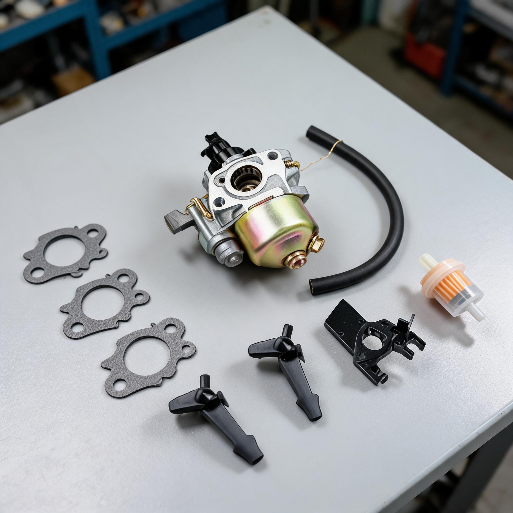 Outdoor Power Tool Kit - Metal Carburetor Kit For 196cc Engine