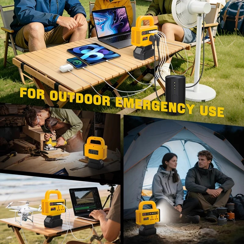 150W Power Inverter DC18V to A - Outdoor Power Adapter Usb C recension och pris