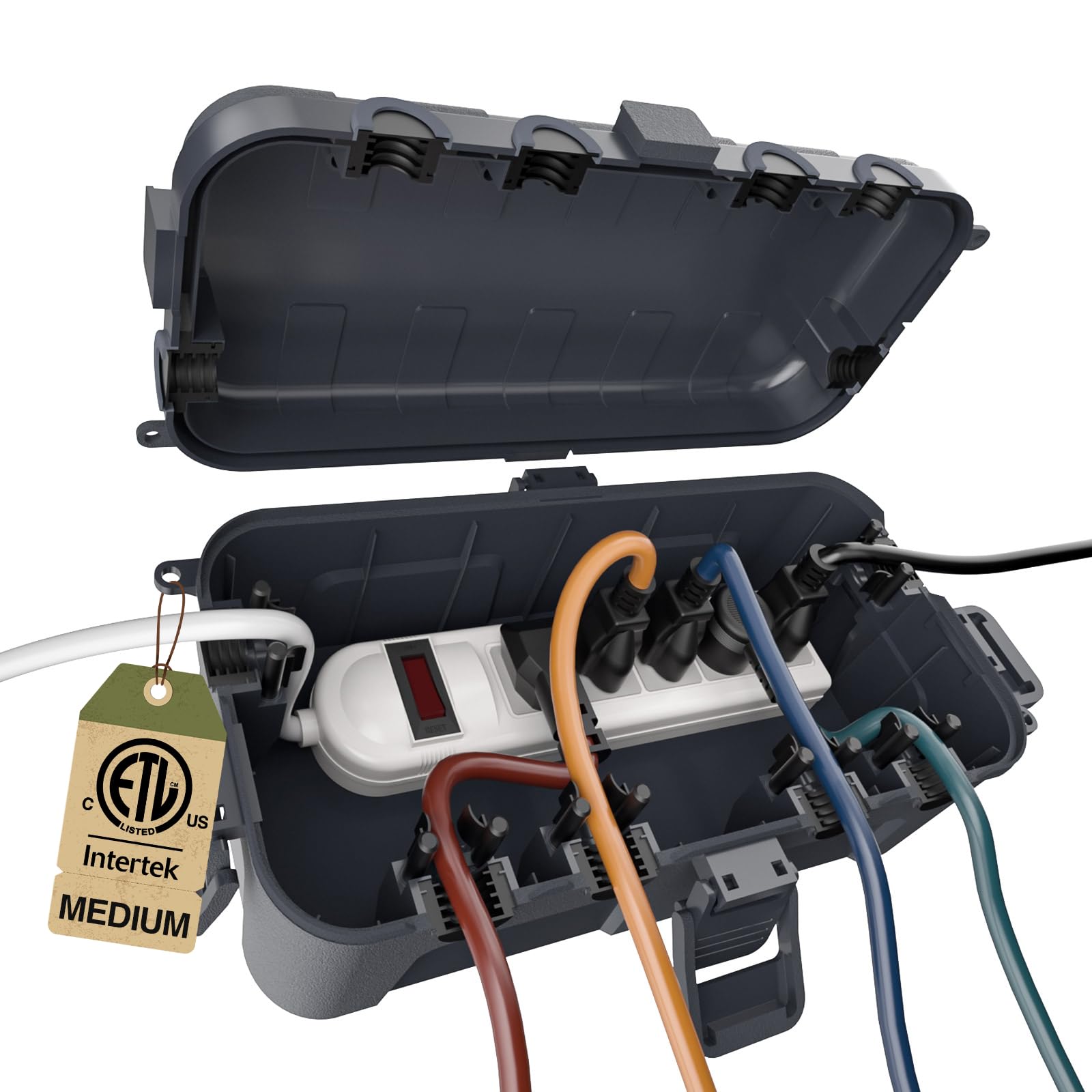 Weatherproof Extension Cord Co - Outdoor Use Power Strip recension och pris