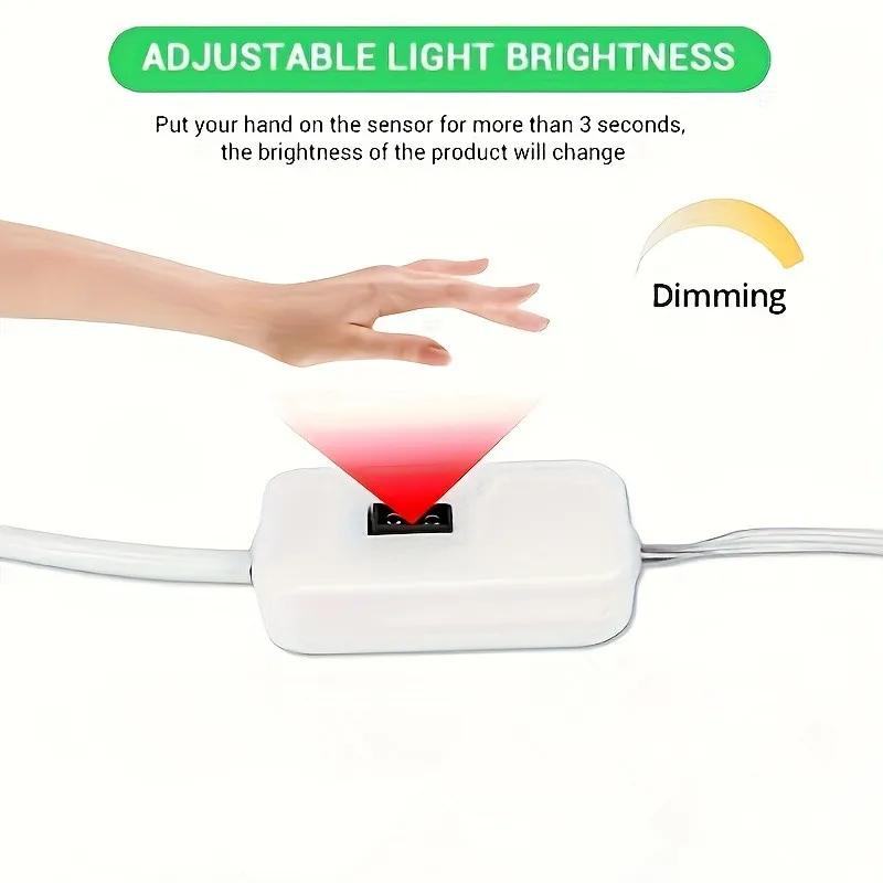 Motion Sensor Neon LED Light S - Outdoor Power Strip Weatherproof recension och pris