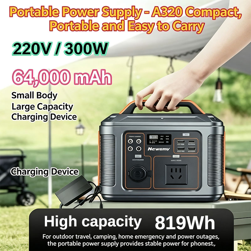300W Portable Power Station 22 - Outdoor Power Adapter Usb C recension och pris