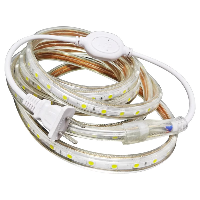 AC220V SMD 5050 LED Strips Lig - Outdoor Power Strip Weatherproof recension och pris