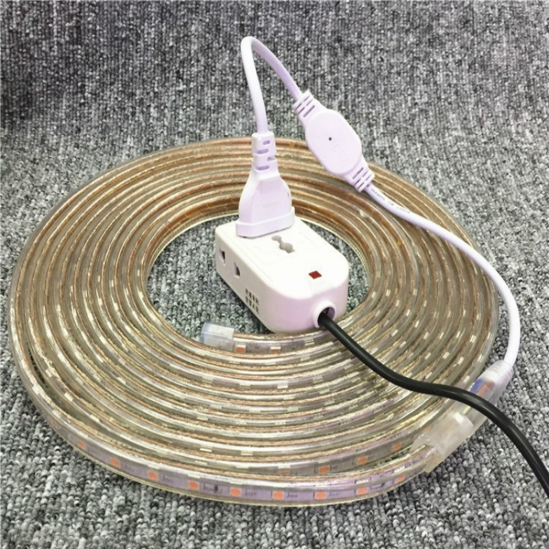 AC220V SMD 5050 LED Strips Lig - Outdoor Power Strip Weatherproof recension och pris
