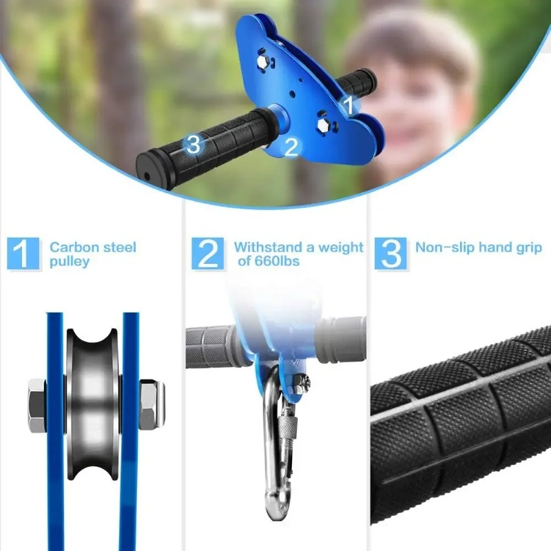 30m hot sale outdoor zip line  - Outdoor Power Tool Kit recension och pris