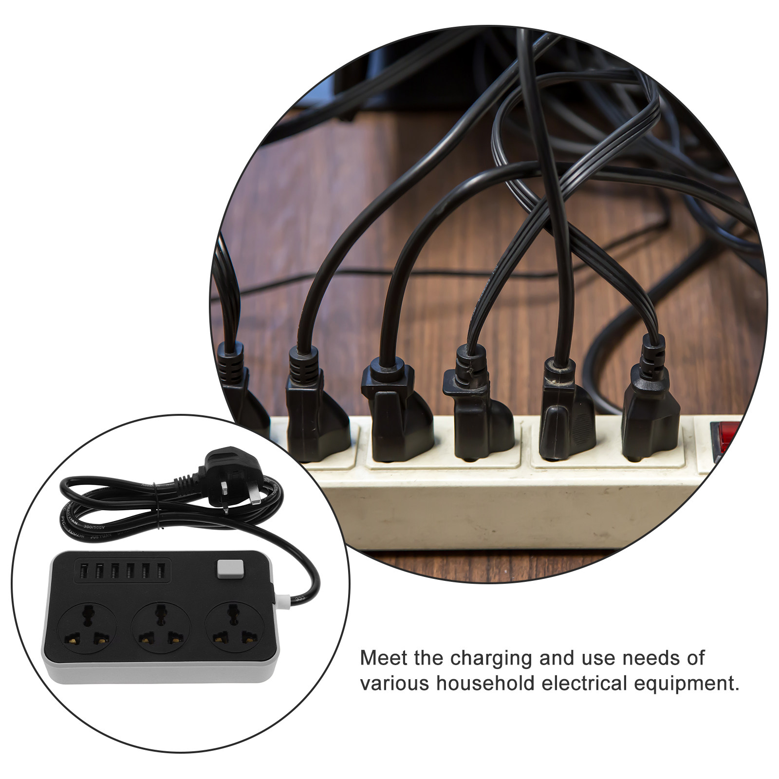 Travel Power Strip USB Port Ve - Outdoor Use Power Strip recension och pris